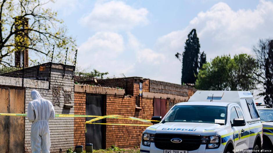 South African President Cyril Ramaphosa orders priority investigation into seven women's deaths near Johannesburg.