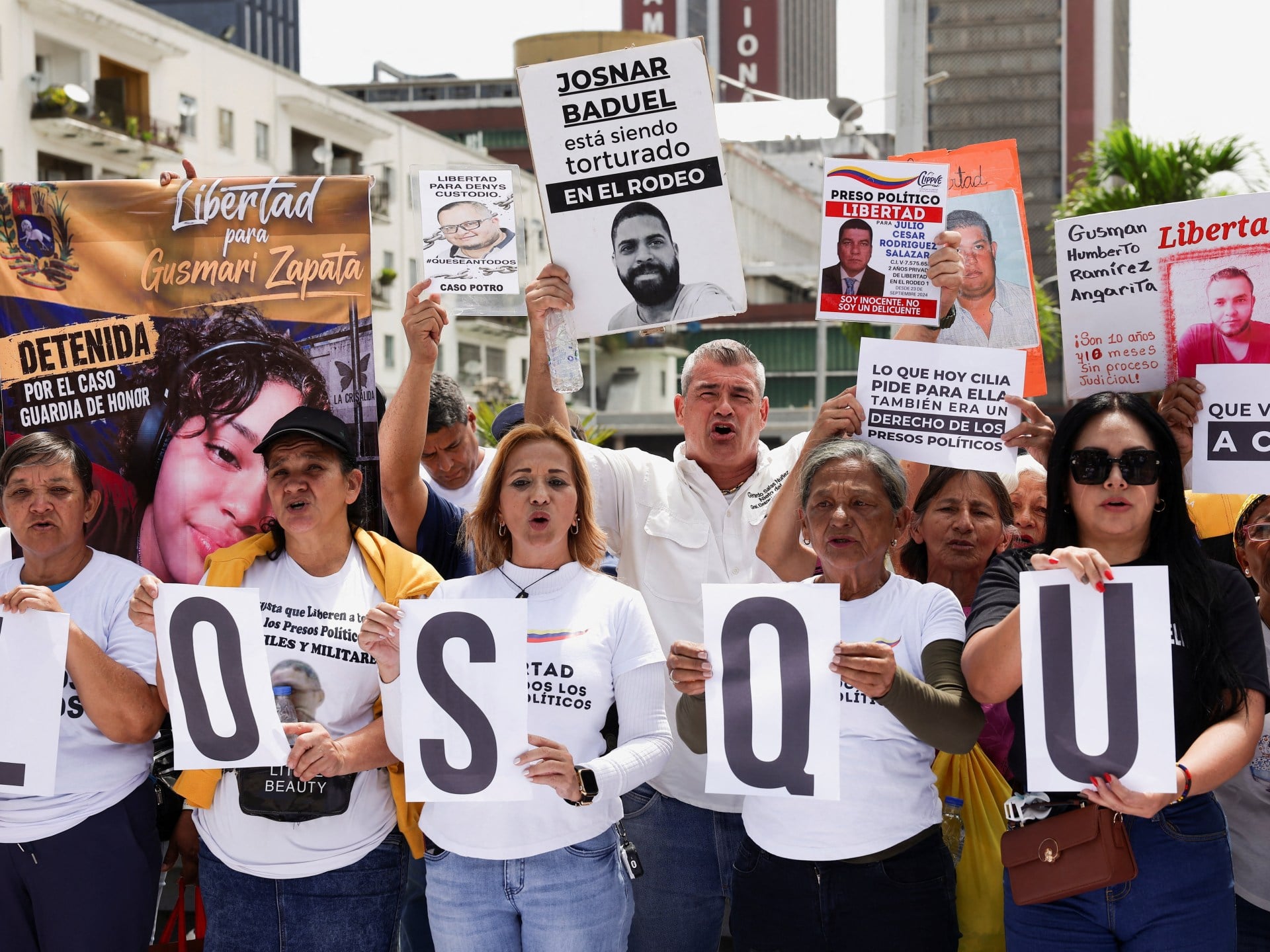 Venezuela releases dozens of political prisoners following renewed talks between the interim government and opposition.