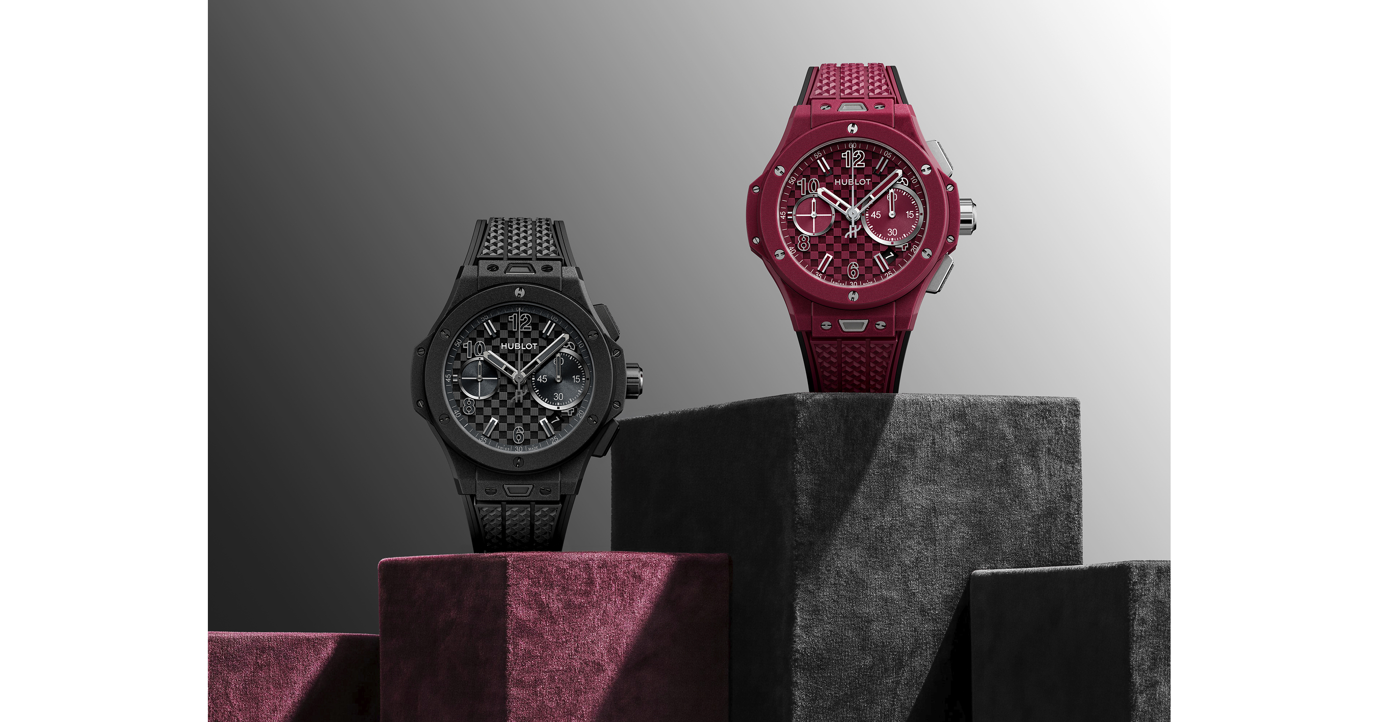 Hublot introduces the Big Bang Original Soft Touch with a new tactile rubber finish.