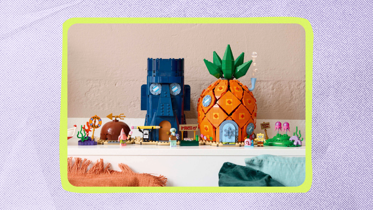 Lego launches its first SpongeBob SquarePants adult set in over fifteen years.
