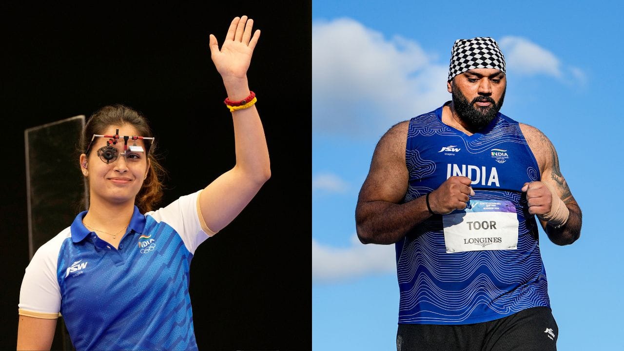 Bhaker, Toor Named India’s Asian Games Flag-Bearers