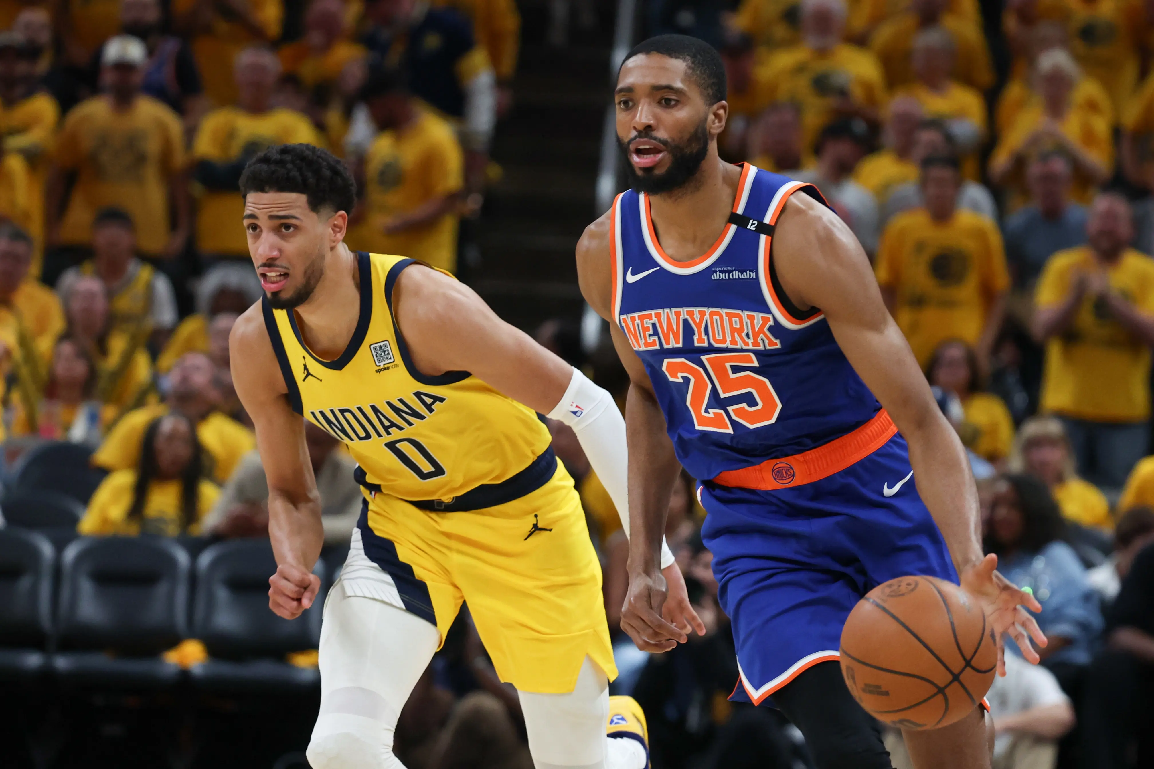 Tyrese Haliburton Watches Knicks Win Championship While Recovering From Injury