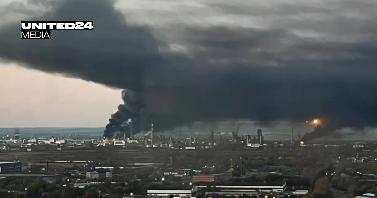 Ukrainian Forces Reportedly Target Russian Refineries and Factories in Latest Drone Campaign
