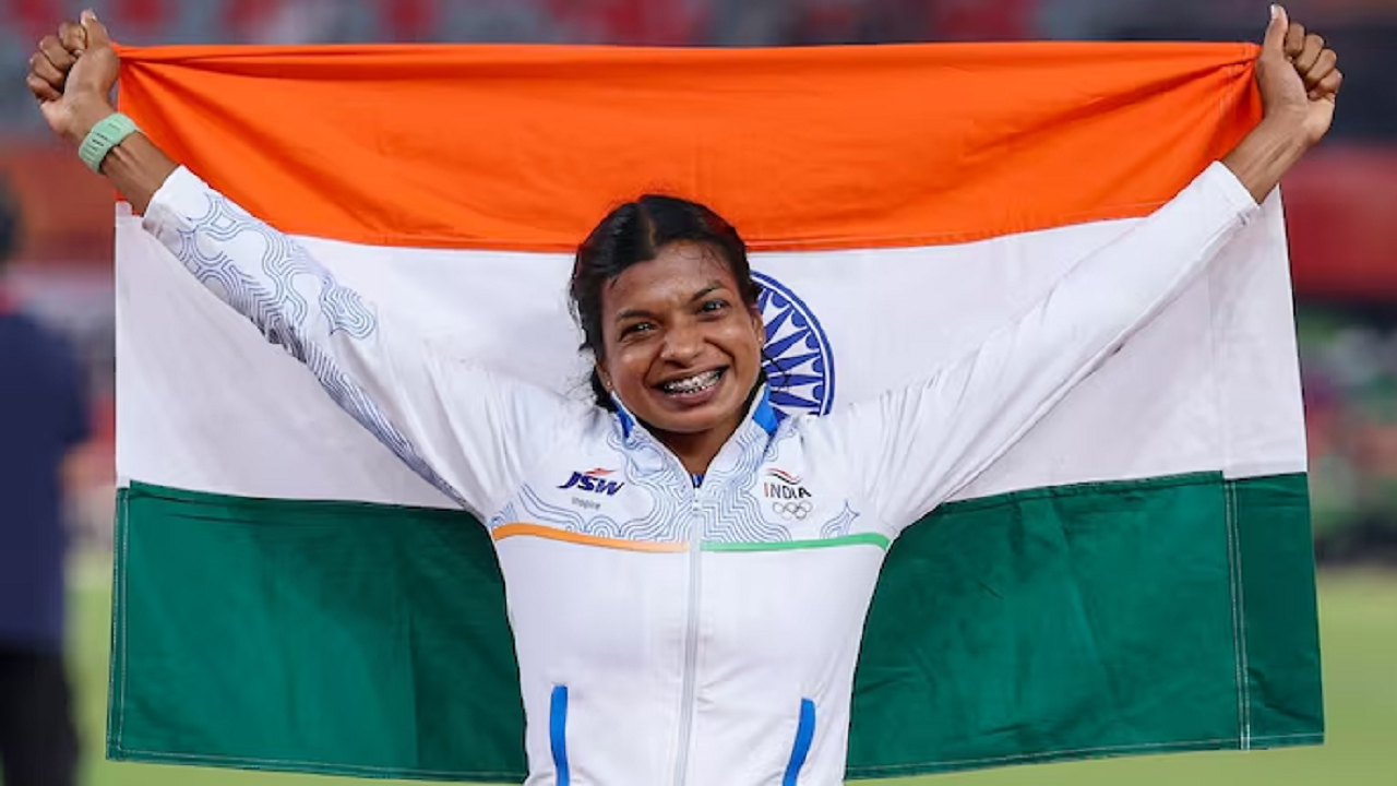 Baranica Elangovan wins India's first ever historic pole vault bronze at Asian Games
