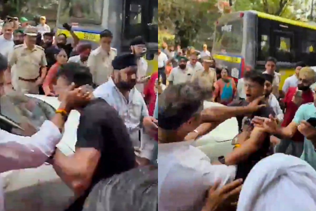 Delhi Minister Appears to Slap Man During Heated Road Inspection Argument