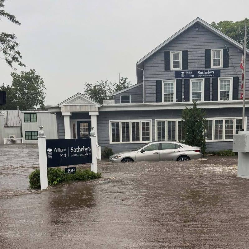 Flooding Disrupts Northeast Roads, Rail Service