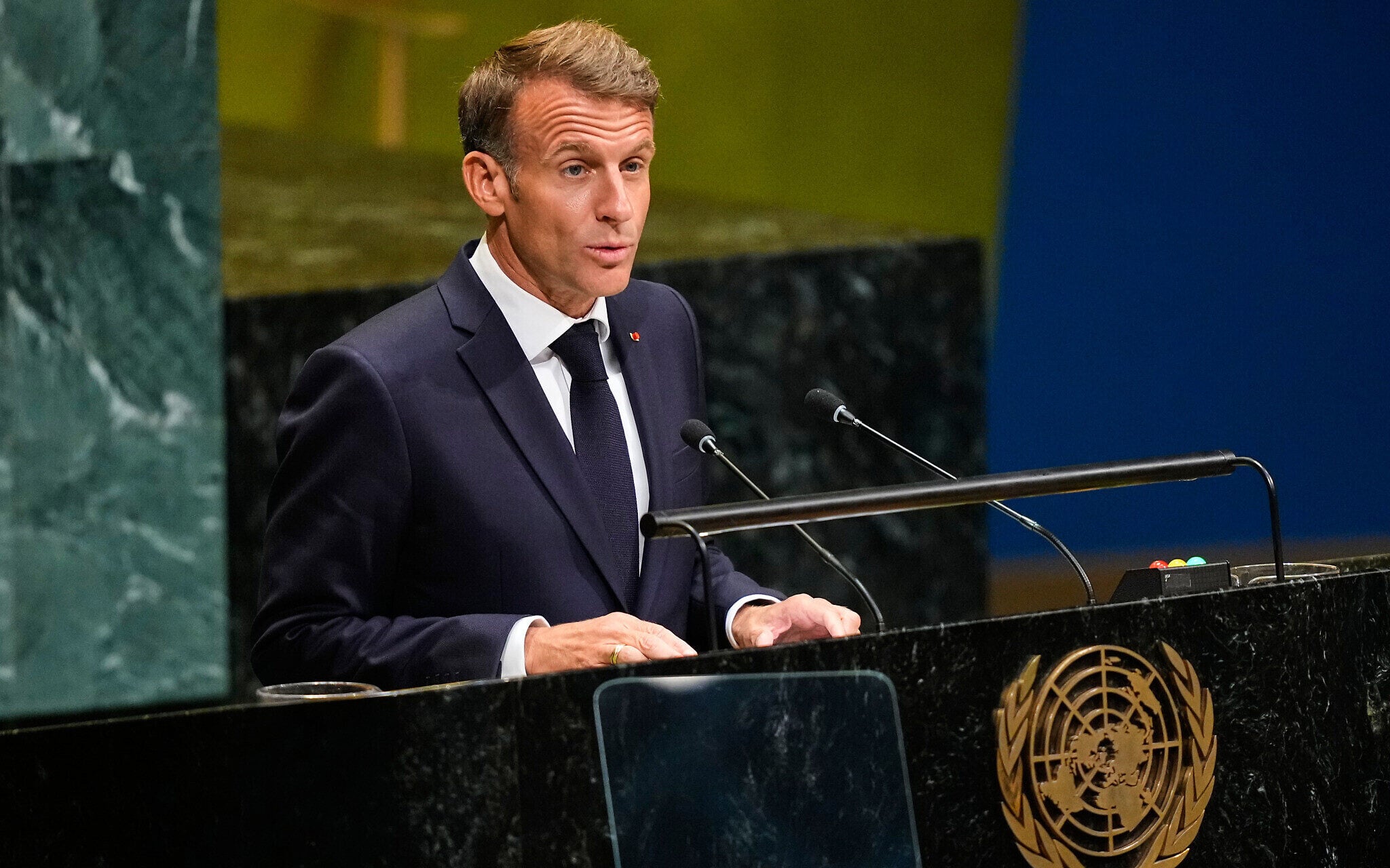 Israeli Officials Reject Macron's Claim That Hamas Never Operated in West Bank