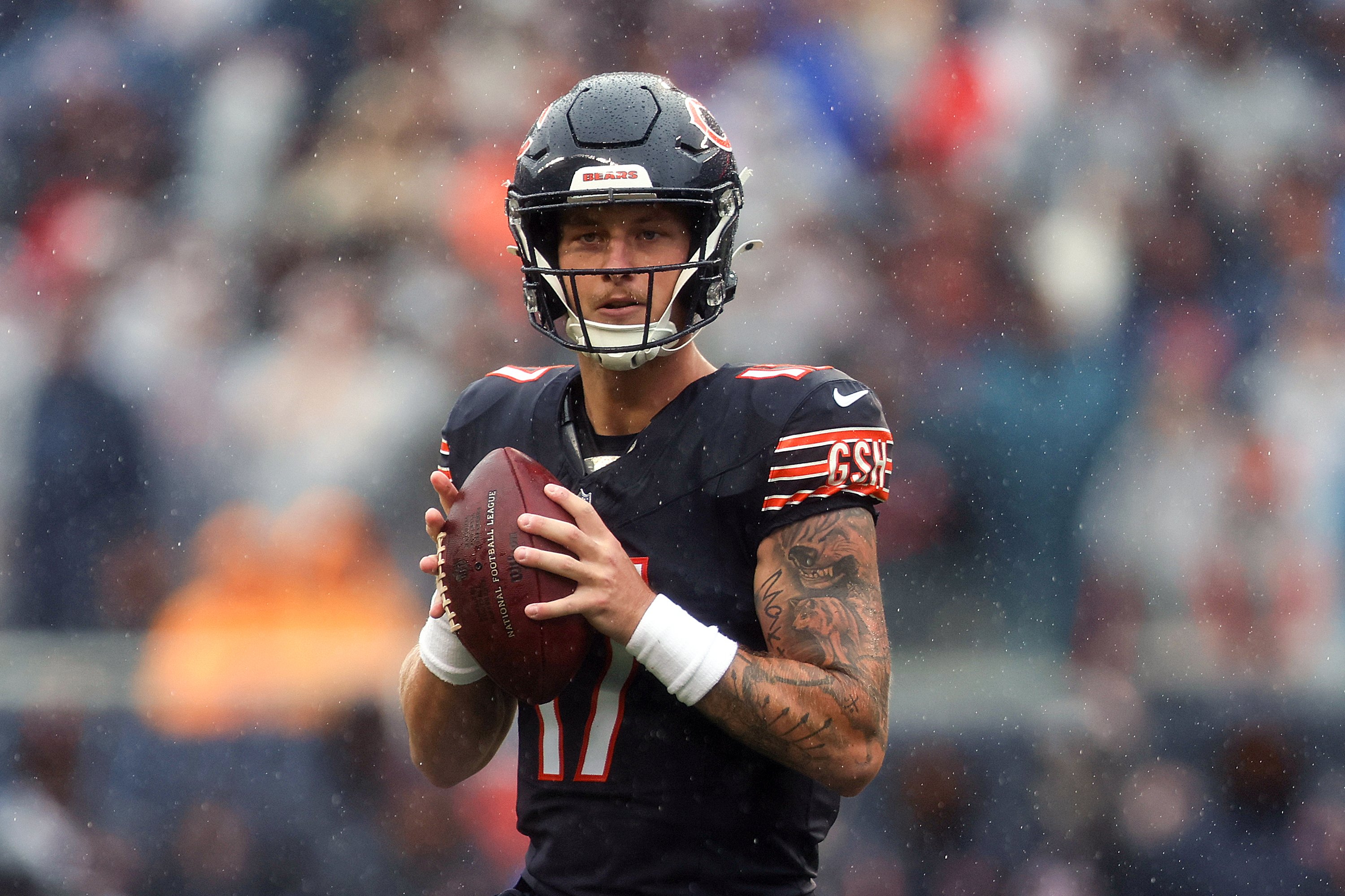 Bears Quarterback Caleb Williams Ruled Out Of Monday Night Game Against Eagles