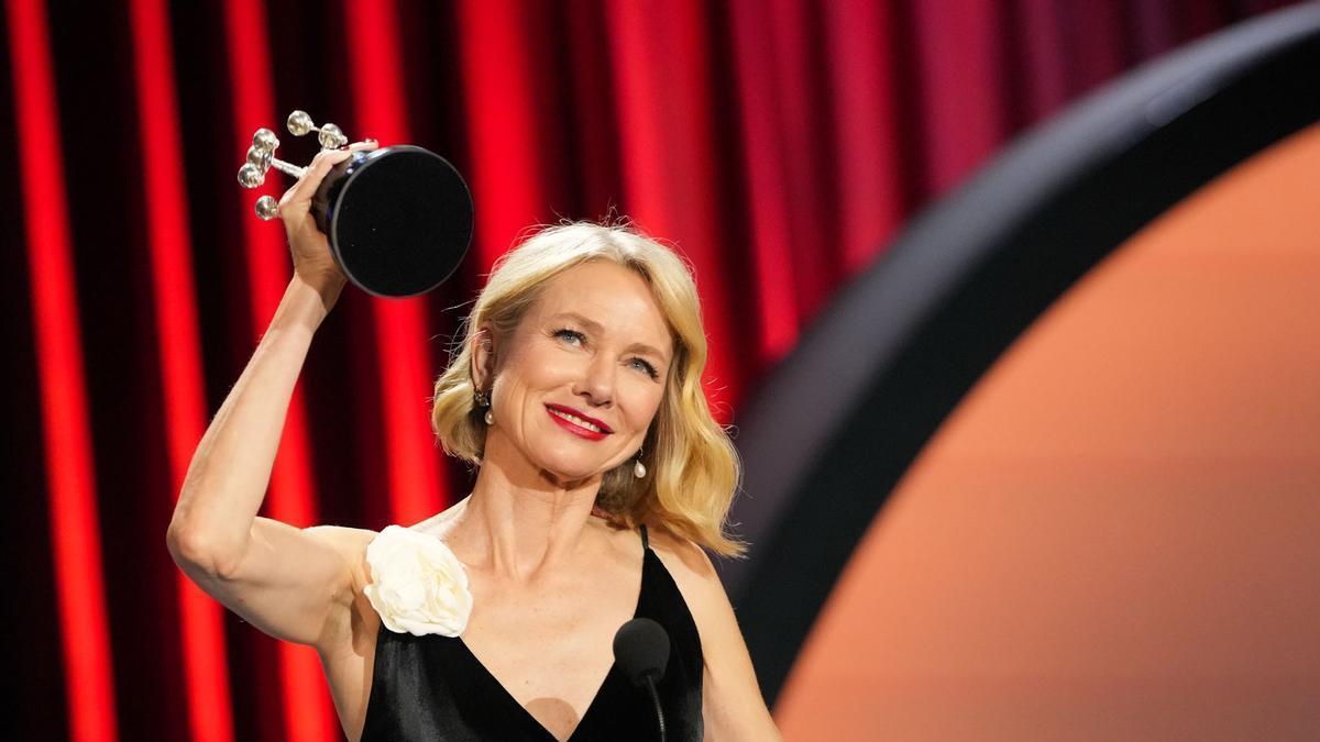 Naomi Watts recibe el Premio Donostia y reivindica mayor representación femenina