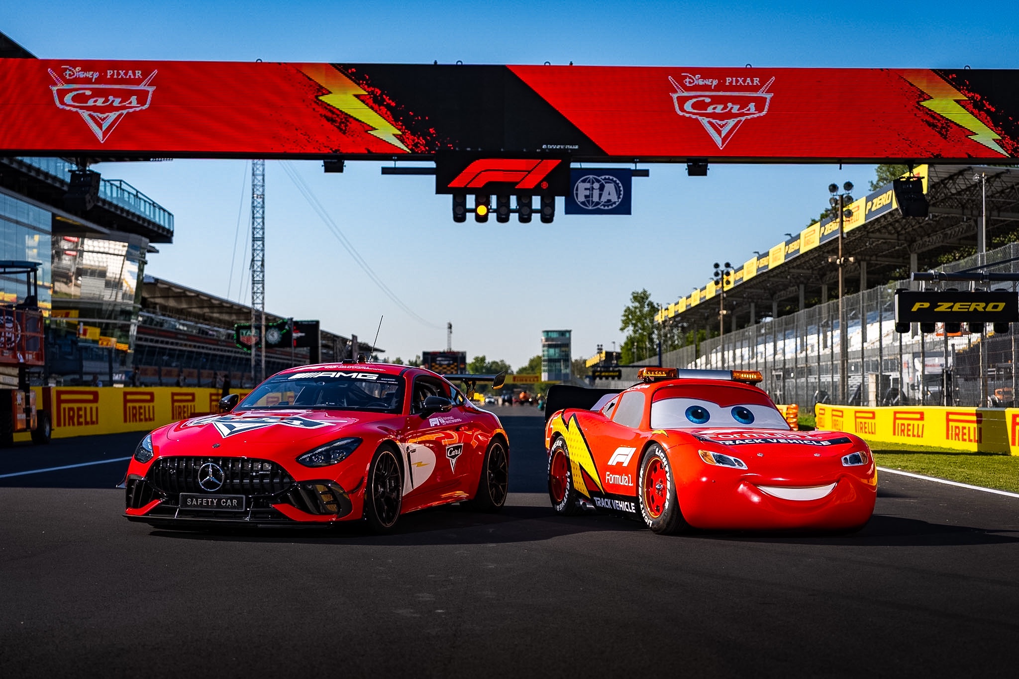 Lightning McQueen to perform at Monza Grand Prix