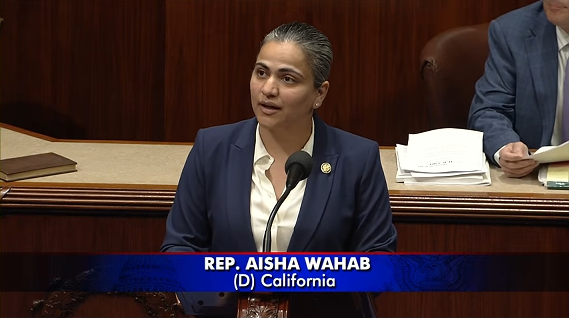 Former California State Senator Aisha Wahab Sworn In as First Afghan American in Congress