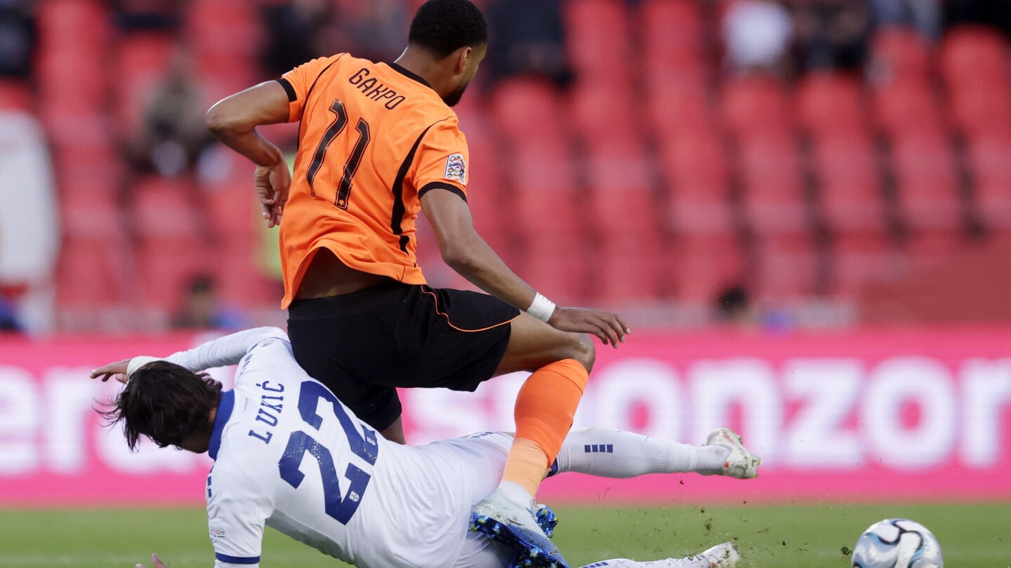 Liverpool forward Cody Gakpo suffers an ankle injury during international duty.