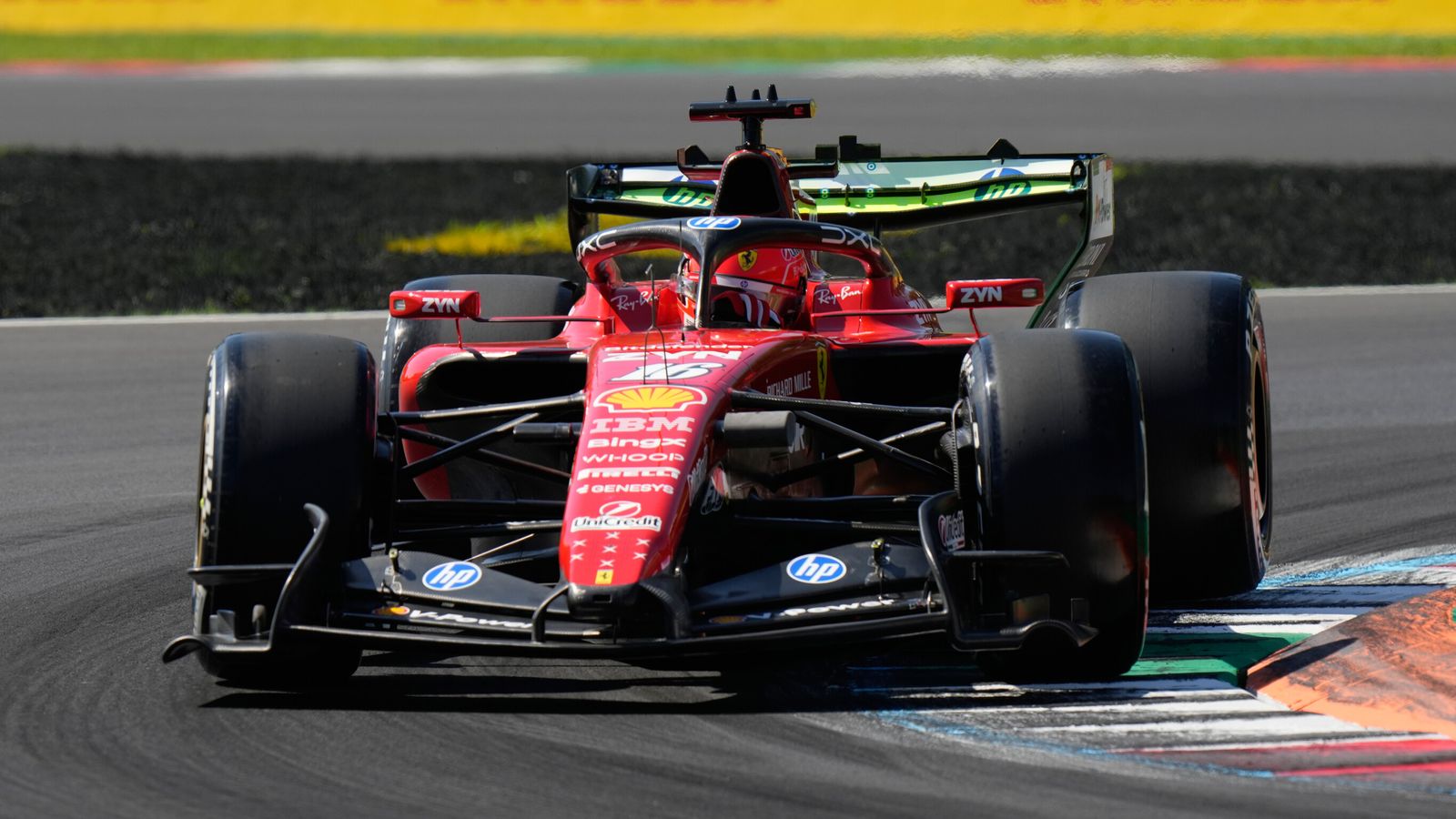 Charles Leclerc and Lewis Hamilton Lead Ferrari One-Two in Monza Practice Session