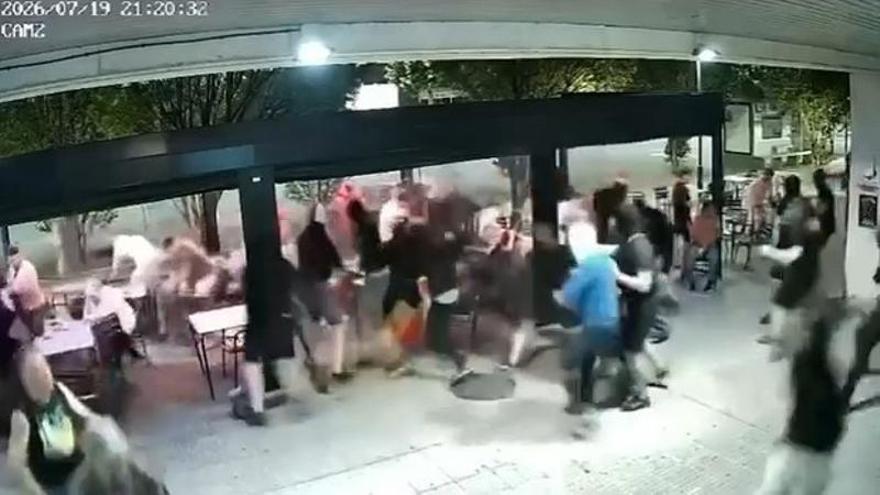 Varios detenidos tras la agresión violenta a unos militares en un bar de Pamplona