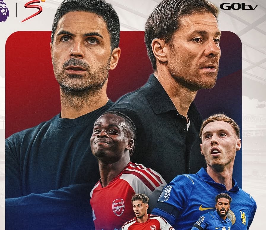Arsenal host Chelsea in a high-stakes London derby highlighting the Premier League weekend.