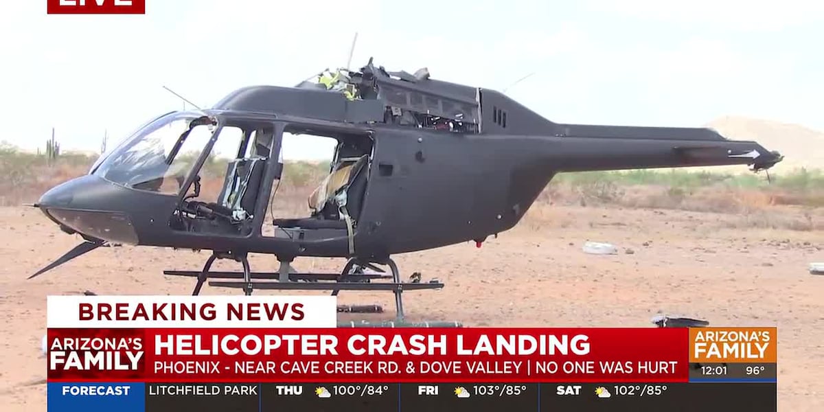 Russian Helicopter Makes Emergency Highway Landing After Running Out of Fuel