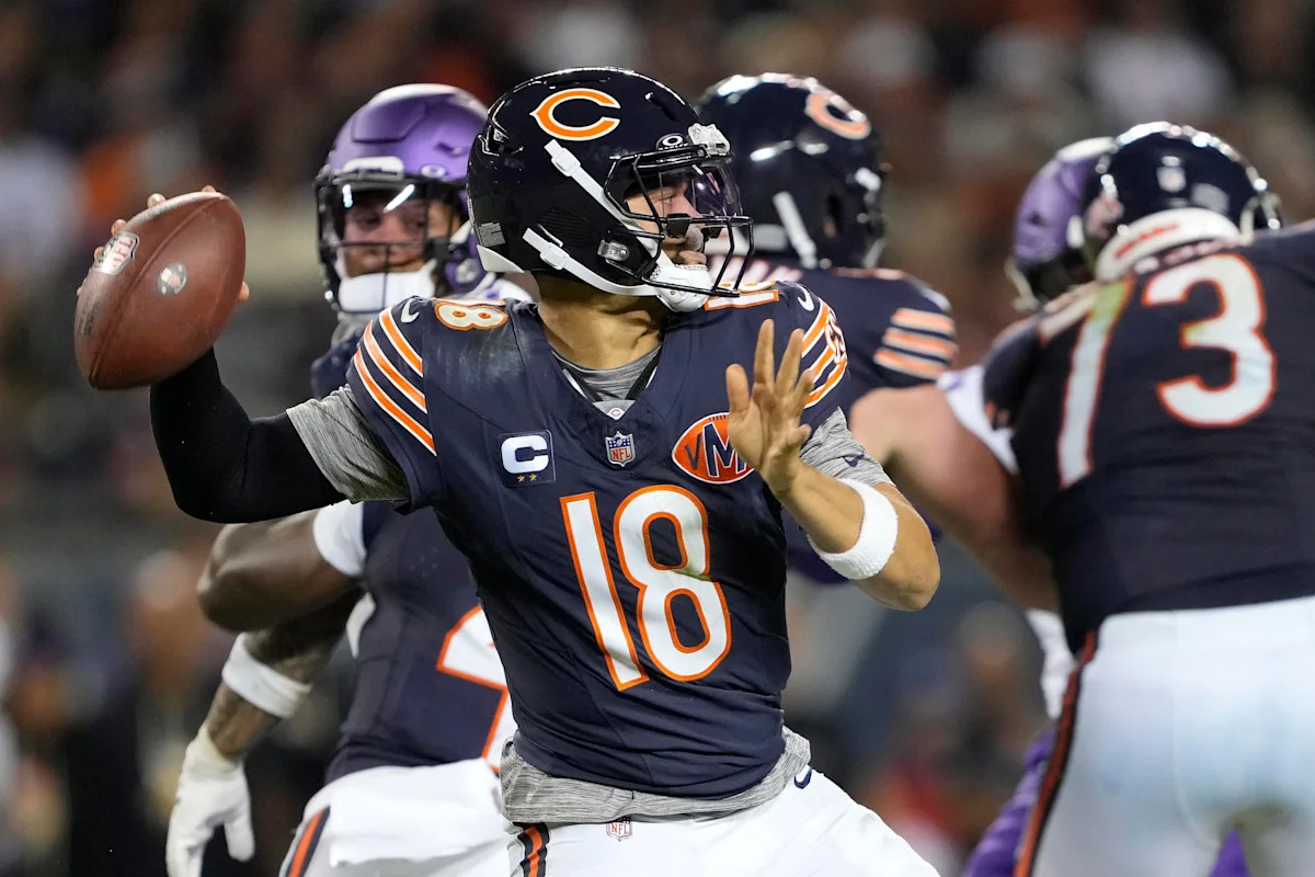 Chicago Bears face significant offensive line concerns ahead of matchup with Minnesota Vikings