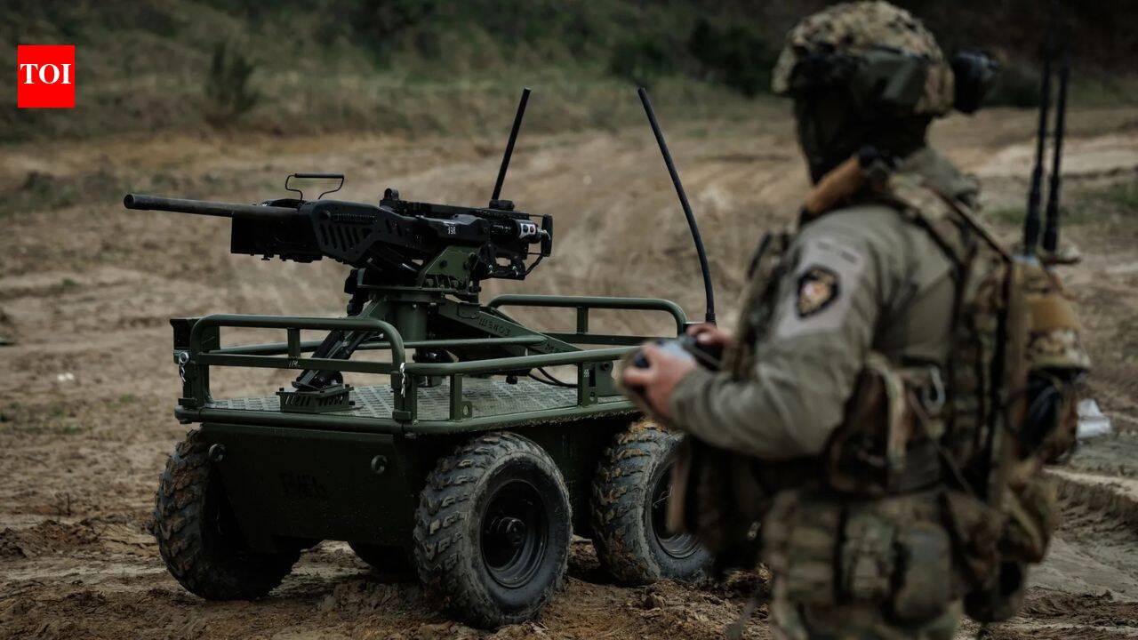 Ukraine expands ground combat robot deployment with new army initiative for risky missions.