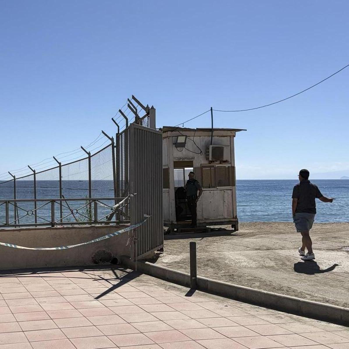 La frontera del Tarajal amanece tranquila pese al llamamiento a una nueva entrada masiva