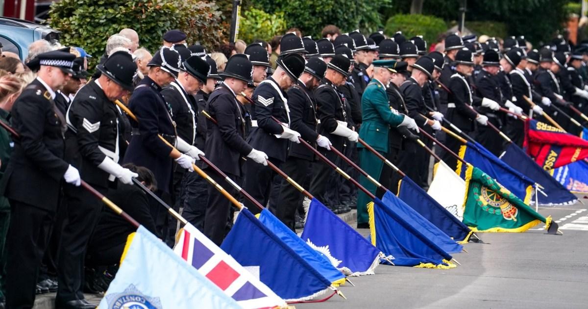 Hundreds of Police Officers and Citizens Gather in Hartlepool for Fallen Officer Funeral