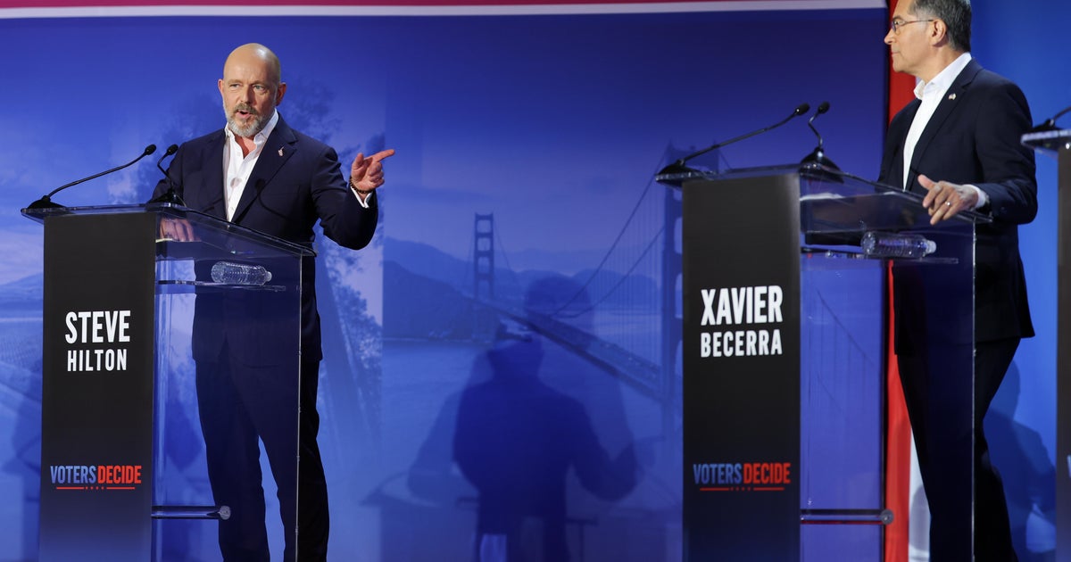 Becerra and Hilton Face Off in First Debate for California Governor Race