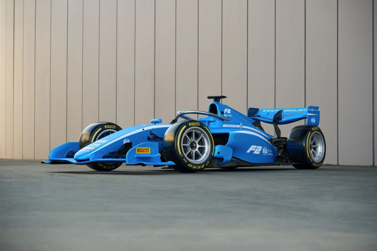 Formula 2 reveals its new 2027-29 car featuring an F1-inspired design and onboard starter.