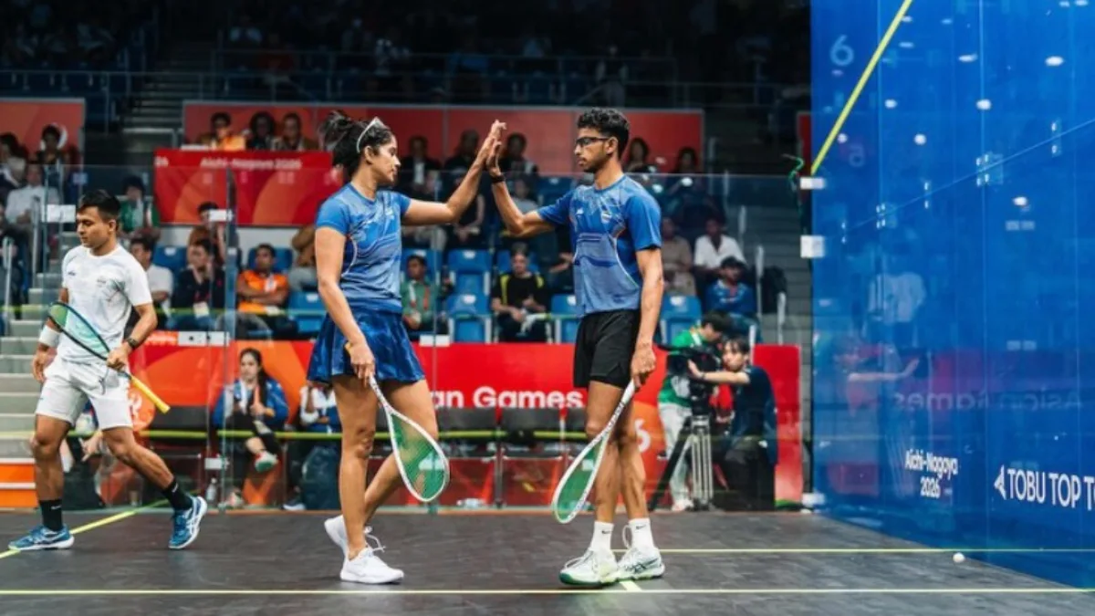 Joshna Chinappa and Velavan Senthilkumar assure India a squash medal at Asian Games.