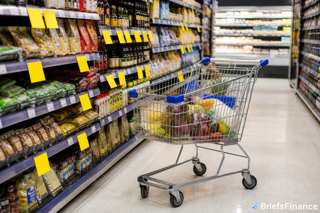 UK Shop Price Inflation Eases to 1.4% Amid Warnings Over Rising Business Costs