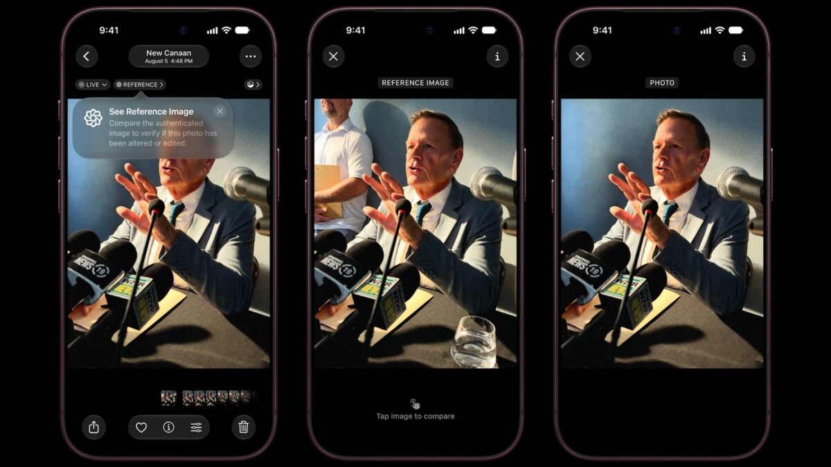 Apple Unveils Reference Image Verification for iPhone 18