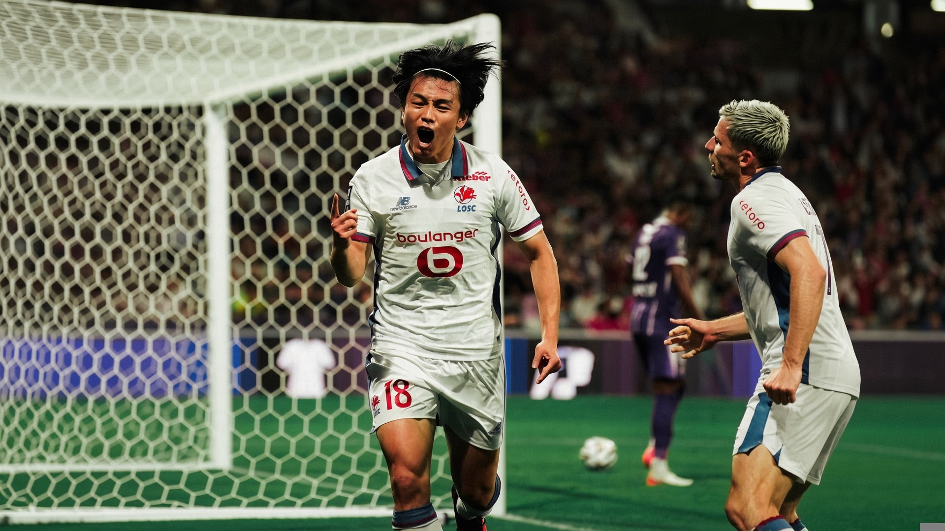 Ayase Ueda seals Lille victory over Toulouse ahead of Champions League debut
