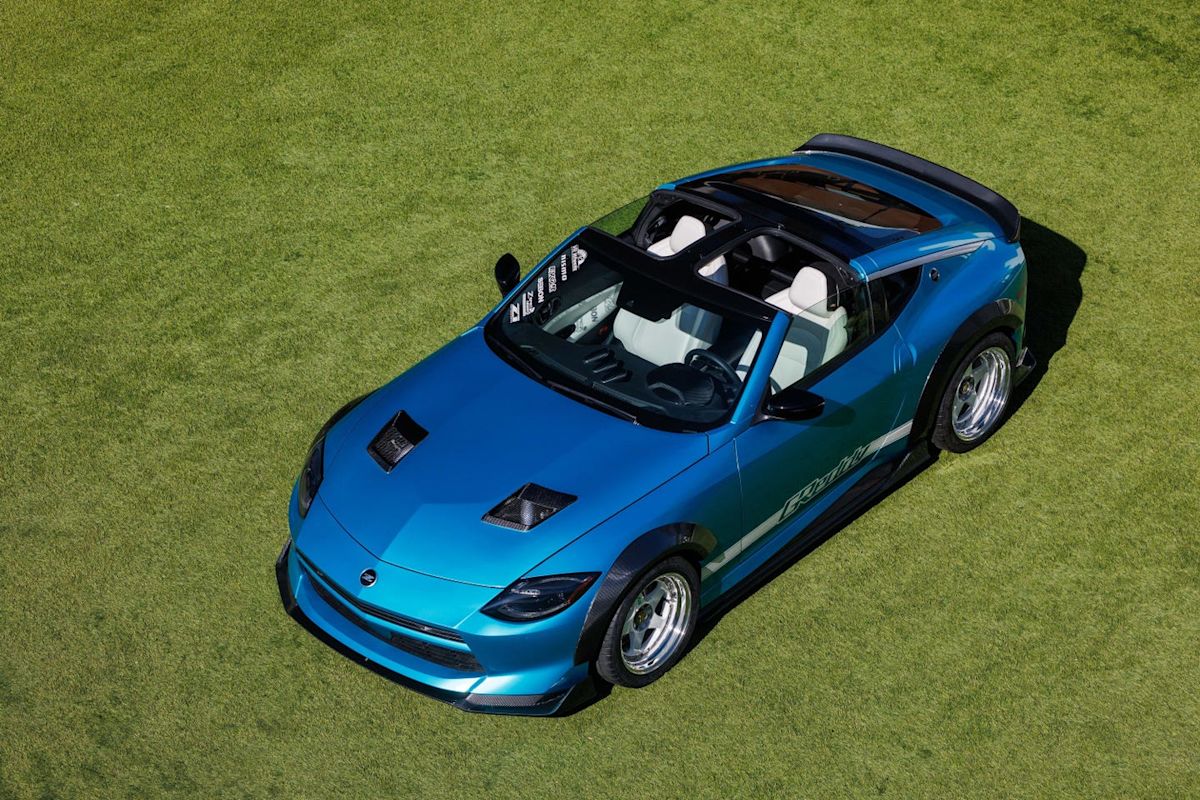Nissan Unveils Z Kaze Concept Featuring 1990s Styling and T-Tops