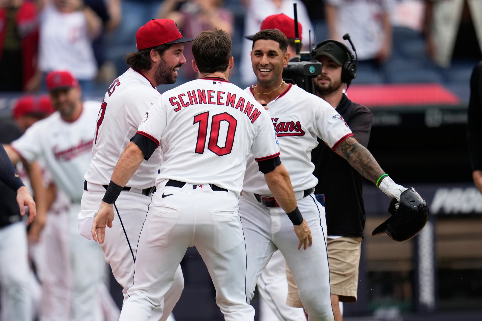Guardians Shortstop Brayan Rocchio Joins Rare MLB History With Grand Slam and Walk-Off Home Run