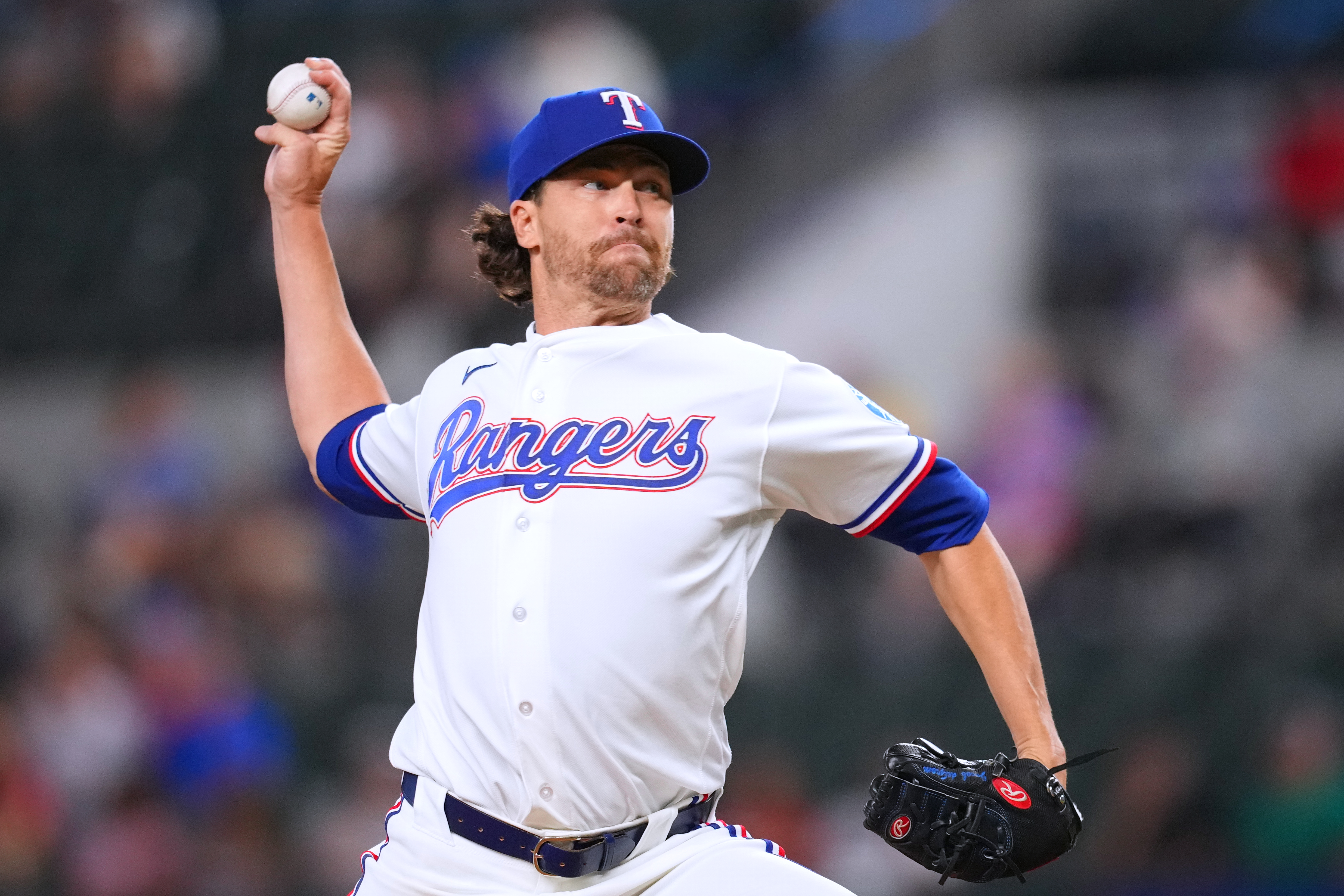 Jacob deGrom strikes out eight and allows one hit as Rangers defeat Athletics 8-1