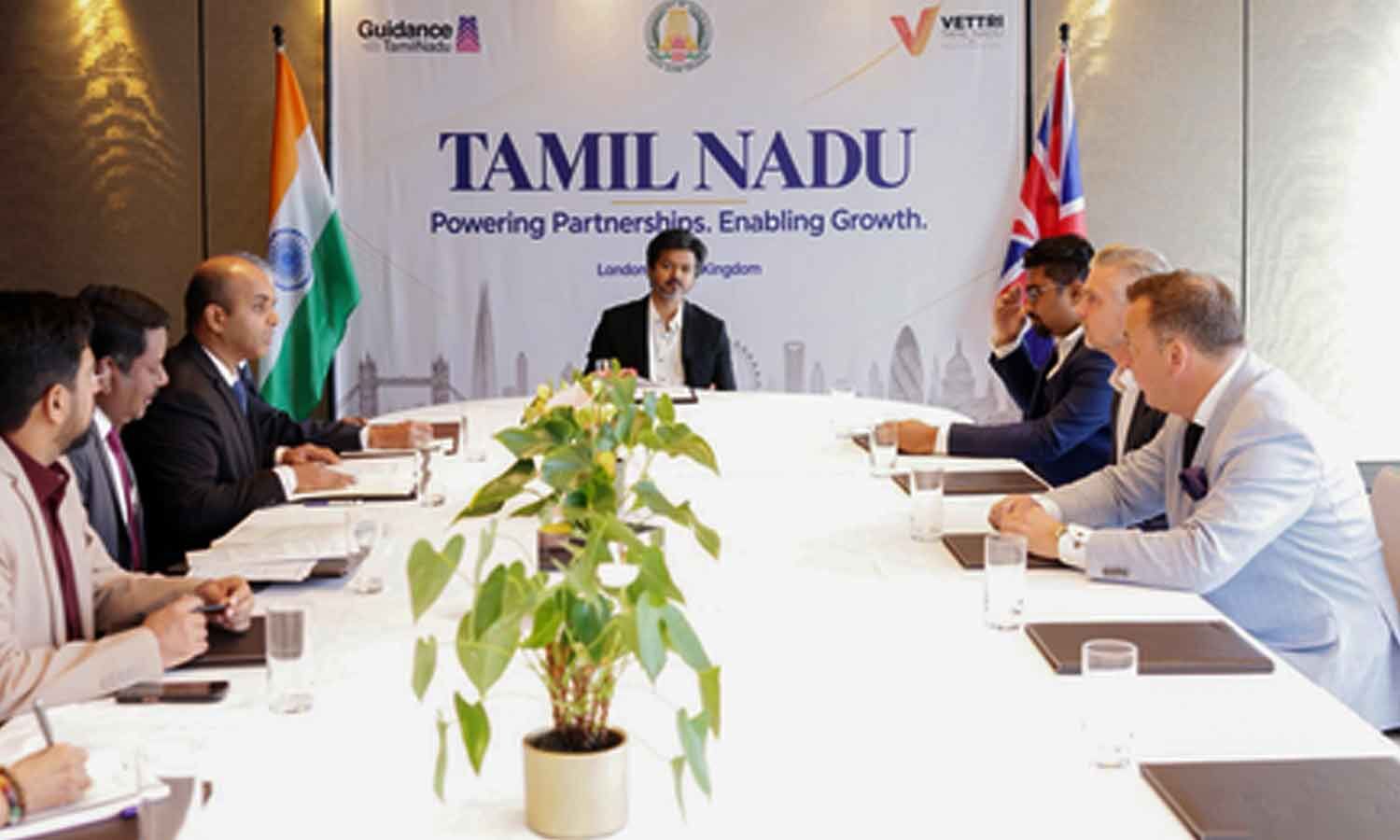 Tamil Nadu secures Rs 15,300 crore in investment pacts during UK visit.