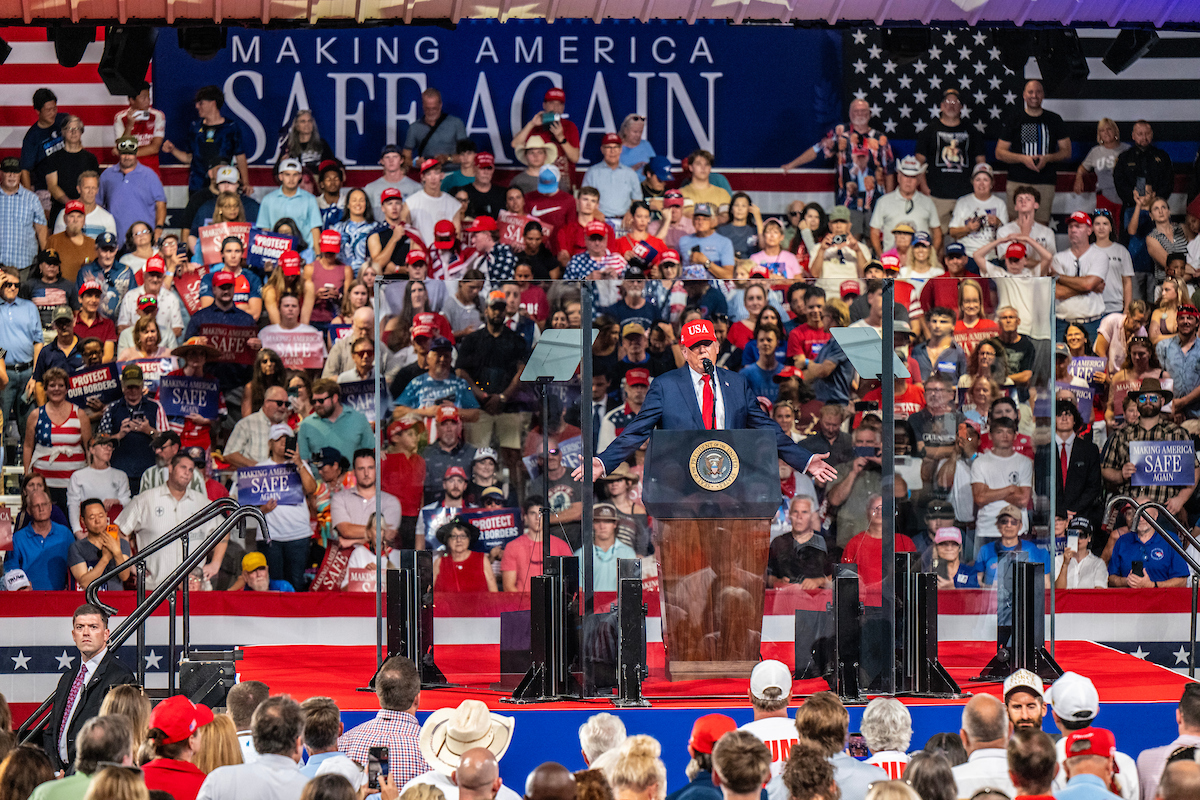 Trump Rallies for Michael Whatley in Crucial North Carolina Senate Race