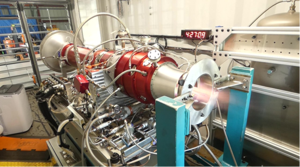 Kratos and GE Aerospace successfully ignite the first F143 cruise engine.