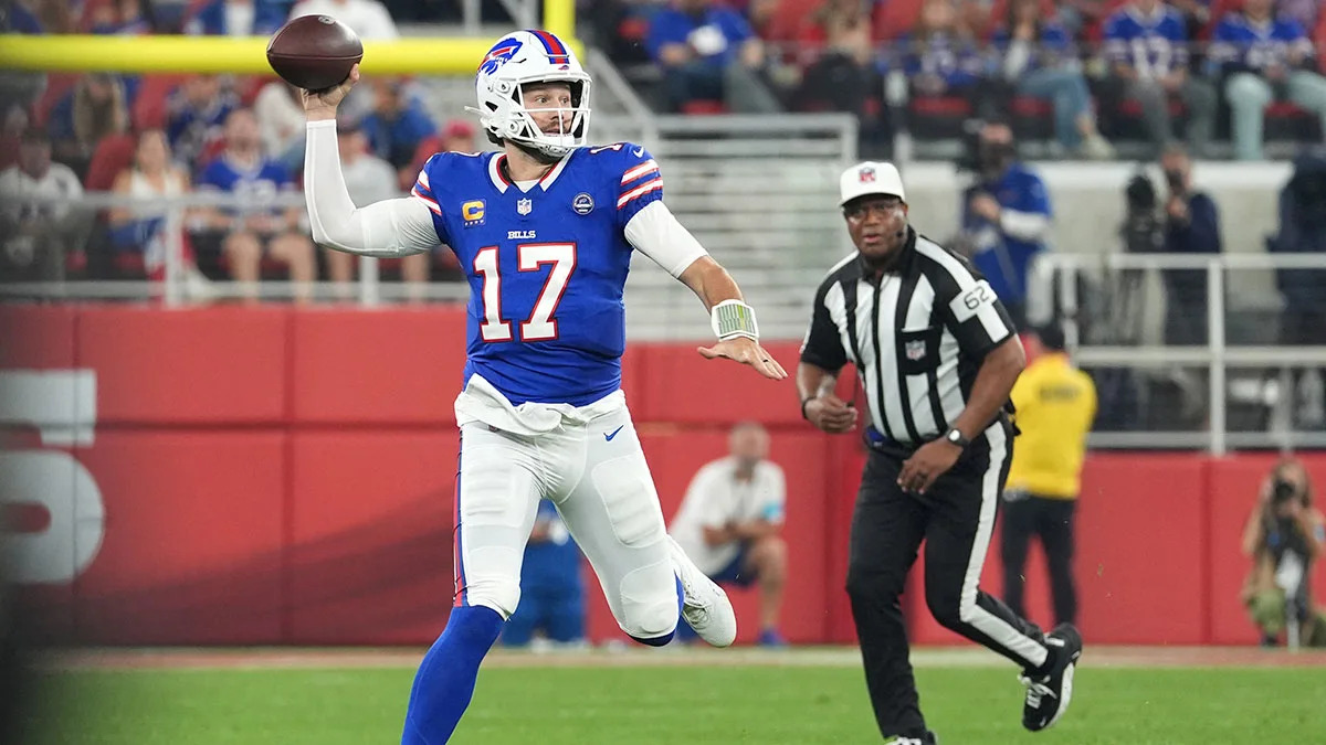 Josh Allen builds early MVP case as Buffalo Bills start season two and zero.