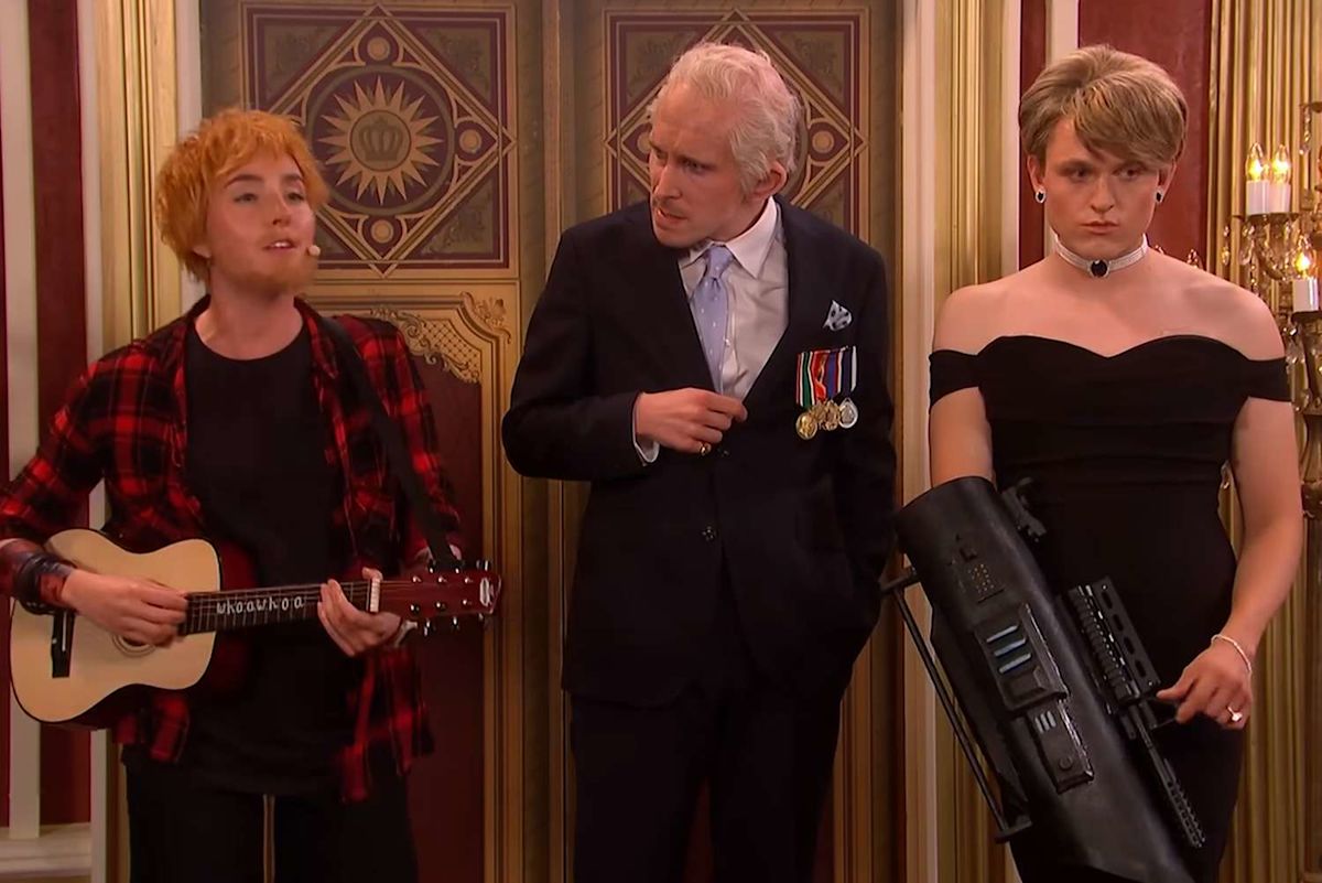 SNL UK Skewers King Charles With AI Diana