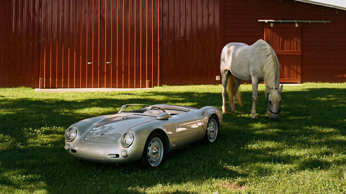 Porsche and Hedley Studios Revive Iconic 550 Spyder as Electric Tribute