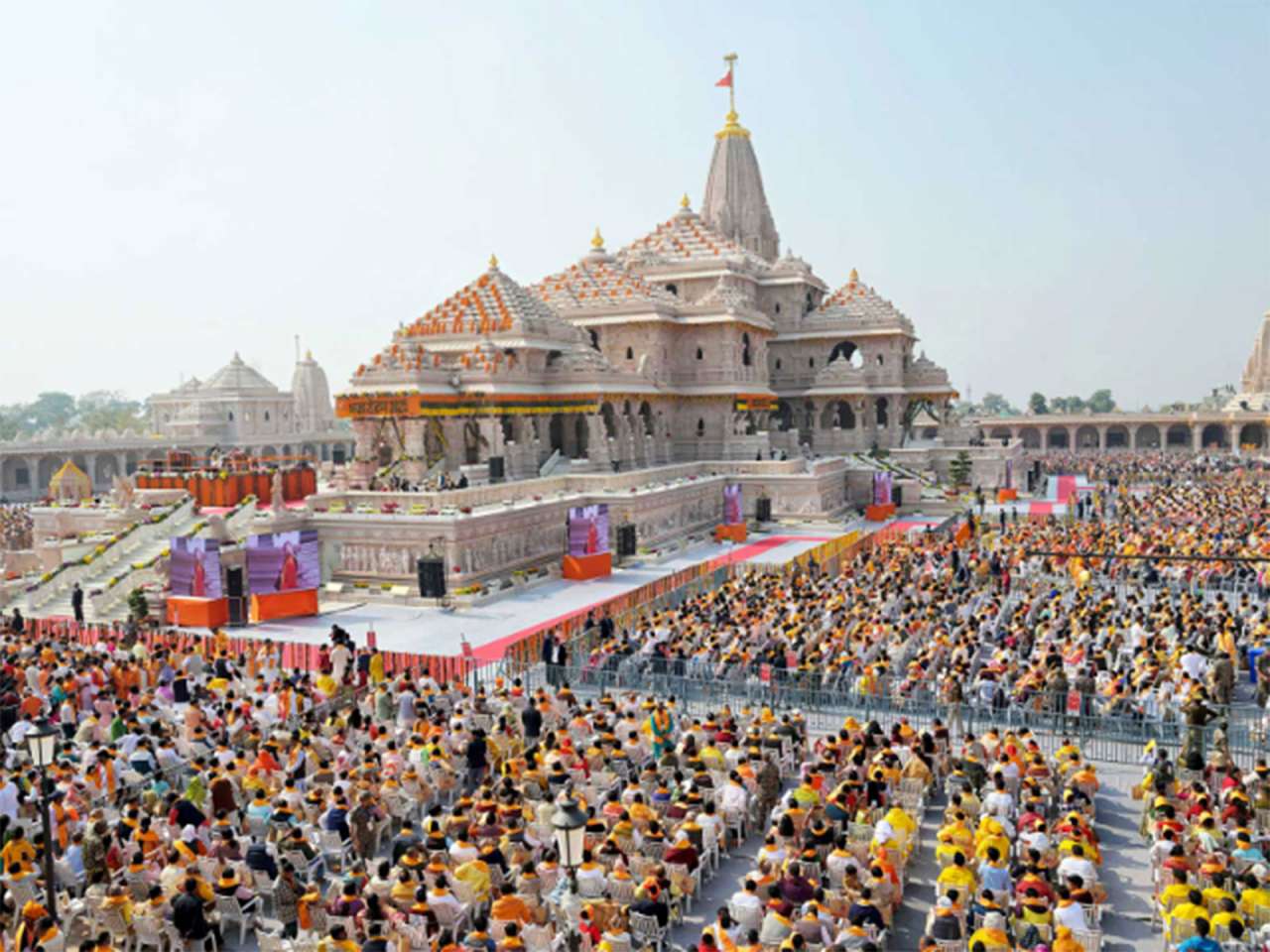 Ayodhya Temple Donation Probe Identifies 105 CCTV Incidents