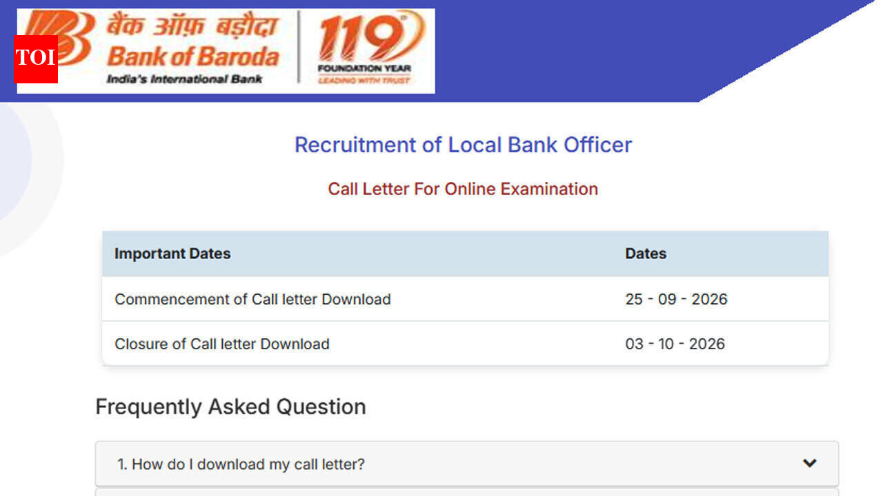 Major Indian Recruitment Bodies Release Admit Cards for Upcoming 2026 Examinations
