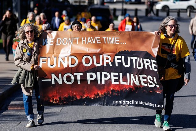 Eleven Senior Climate Protesters Arrested and Charged at Parliament Hill