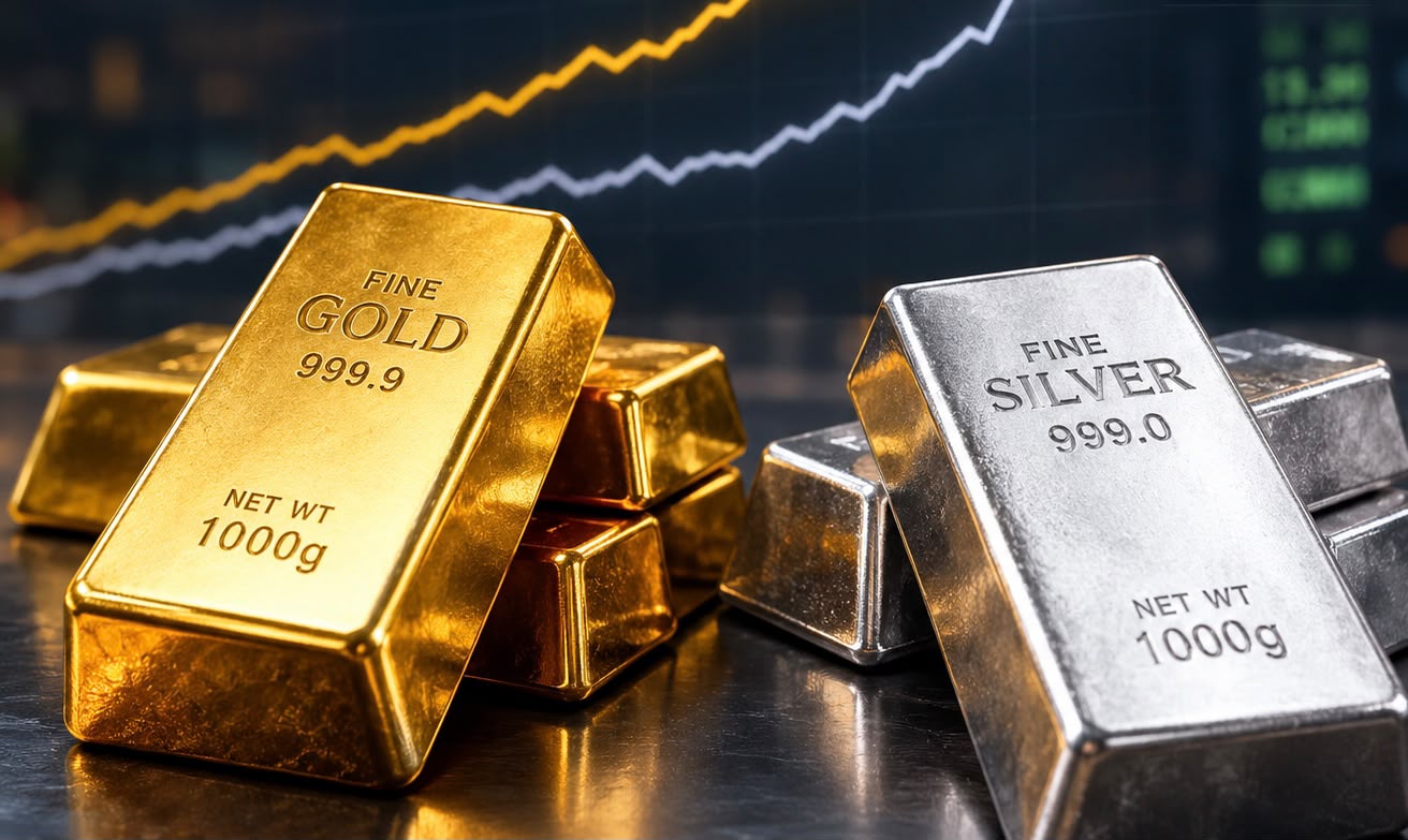 Gold and Silver Prices Fall Ahead of Key Federal Reserve Meeting