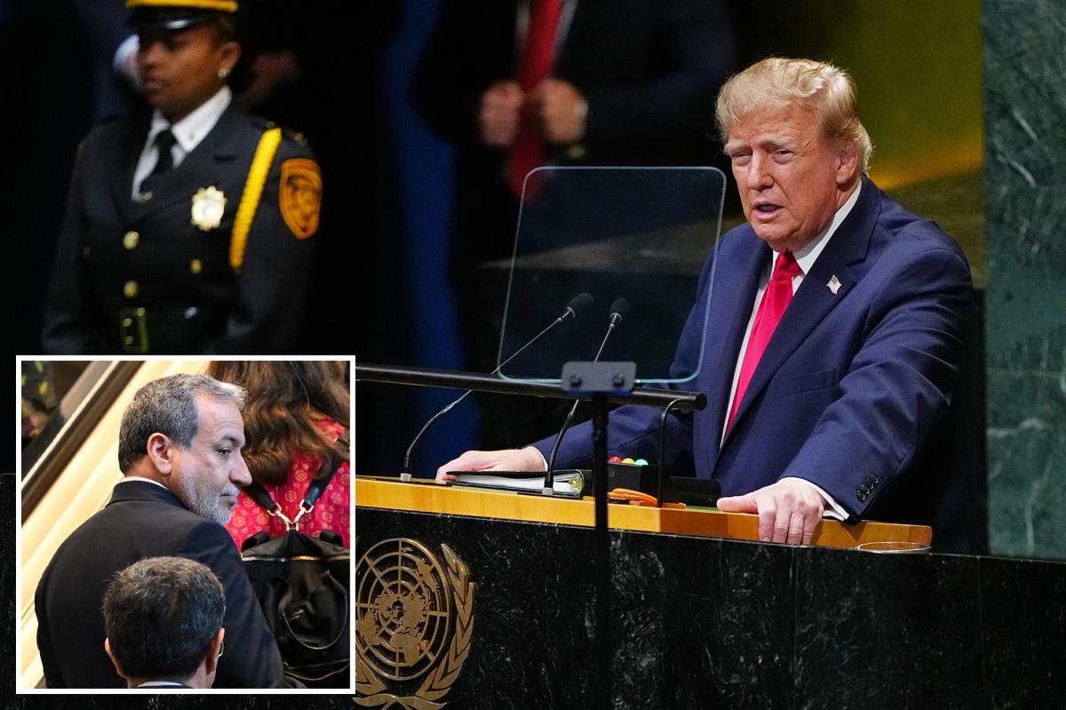 Iranian and Cuban Delegations Walk Out During Trump Address at United Nations
