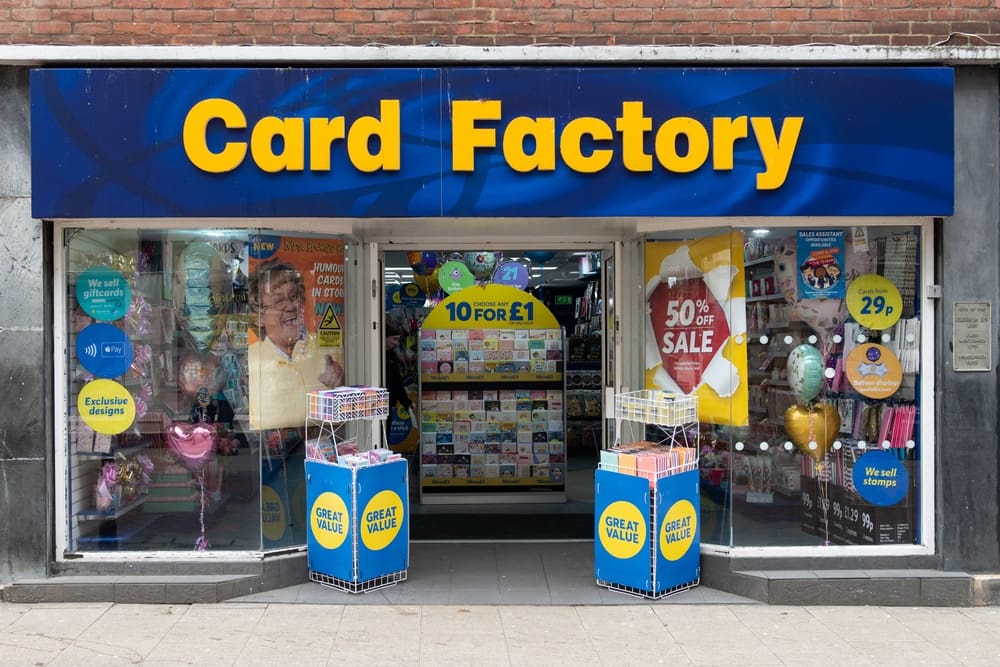 Card Factory Reports Rising Revenue and Flat Profits Ahead of Christmas Trading