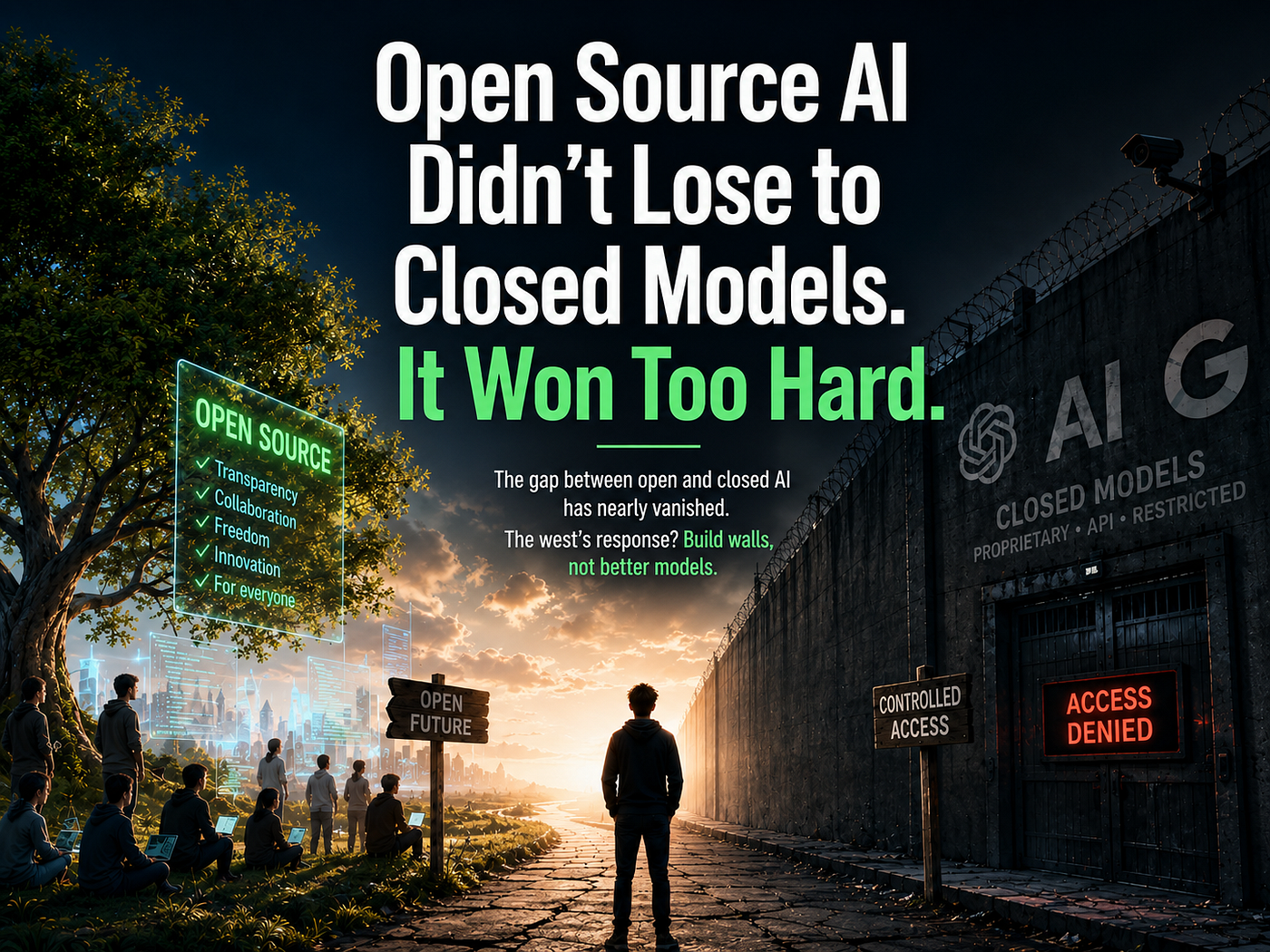 Open-source artificial intelligence faces heightened security scrutiny and proposed government restrictions.