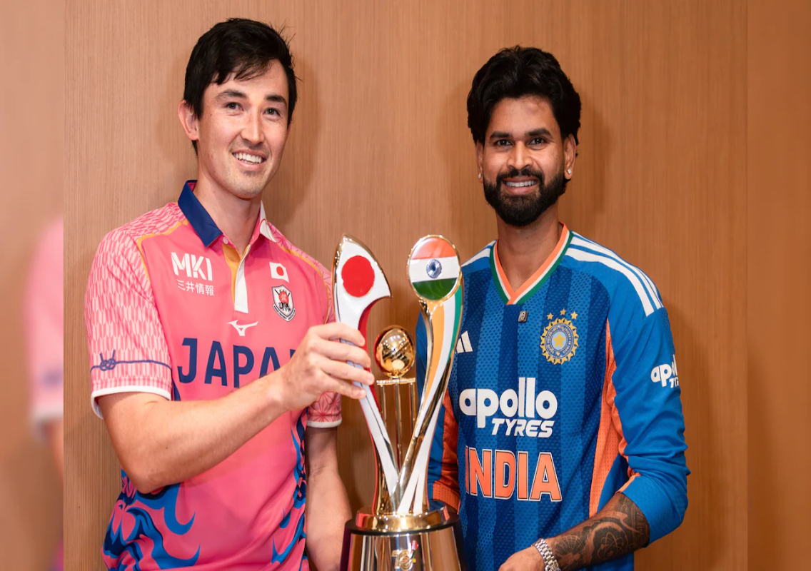 India, Japan Set for Historic T20I in Sano