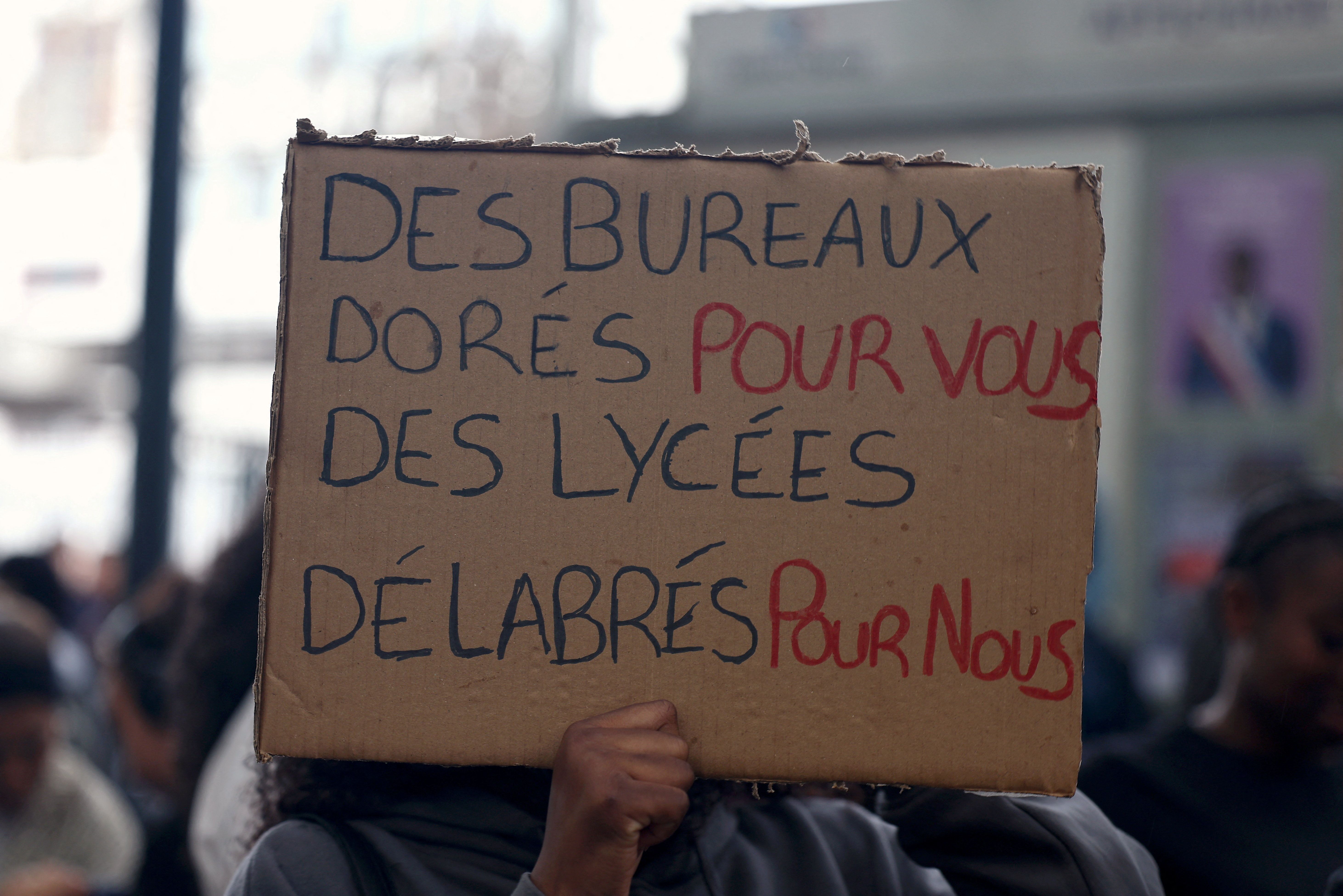 Dozens Injured and Hundreds Detained as French Students Protest Over School Resources