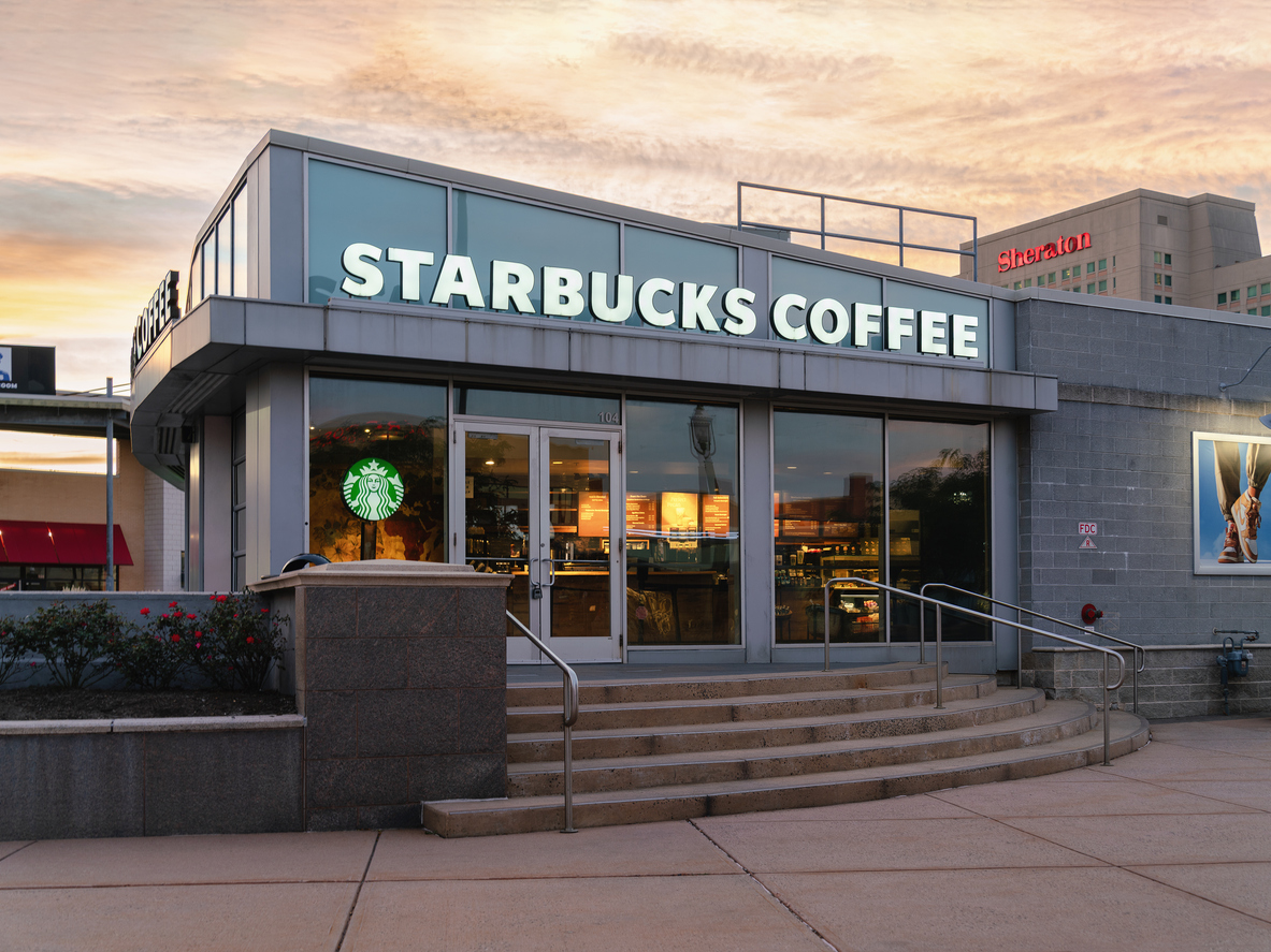 Starbucks plans to close 250 North American coffeehouses as part of a major restructuring effort.