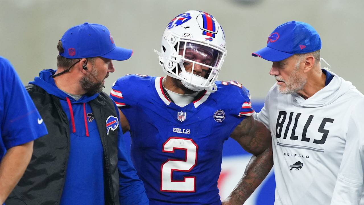 Buffalo Bills Wide Receiver D.J. Moore Ruled Out With Shoulder Injury